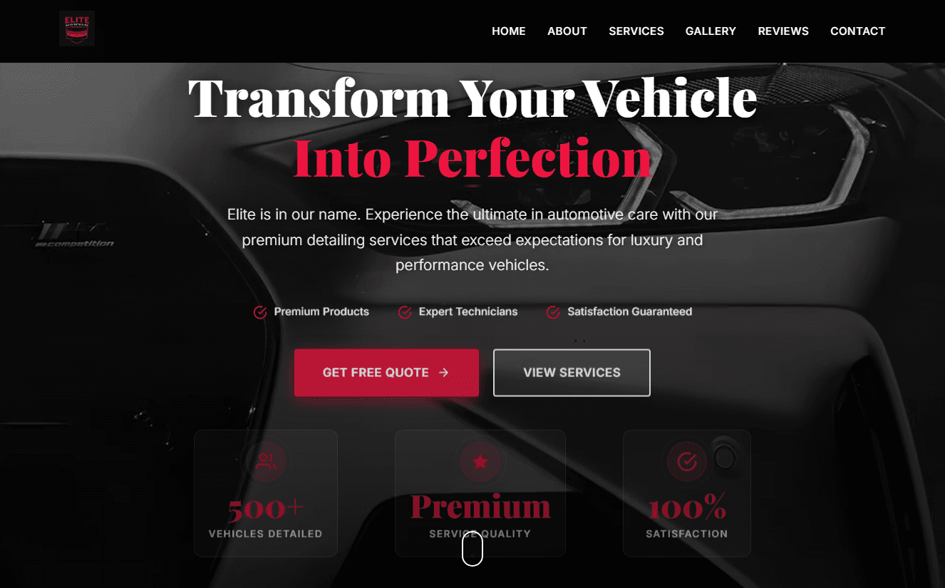 Elite Auto Detailing preview