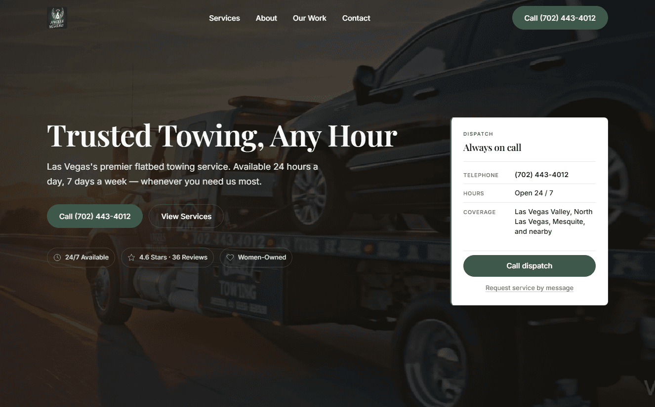 6 Angels Towing Service preview