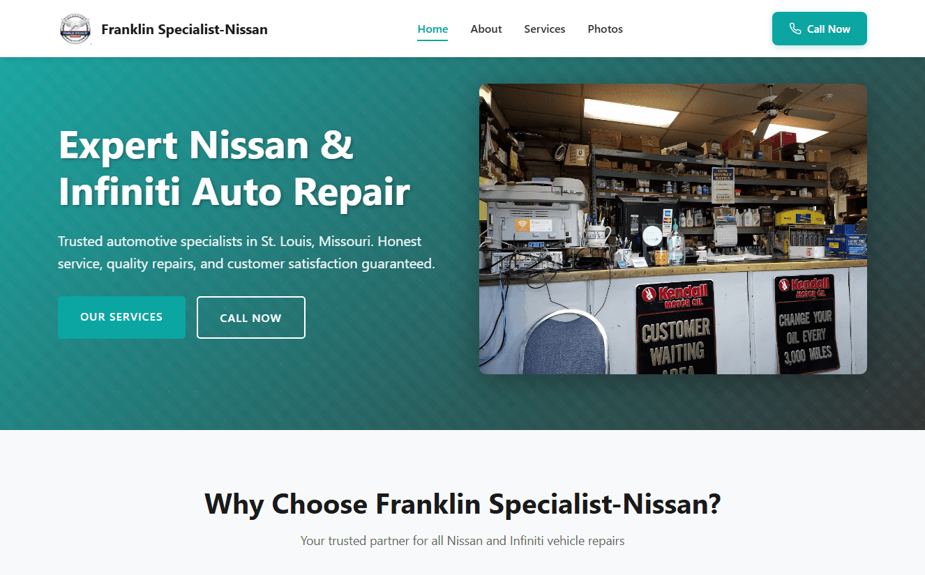 Franklin Specialist Nissan preview