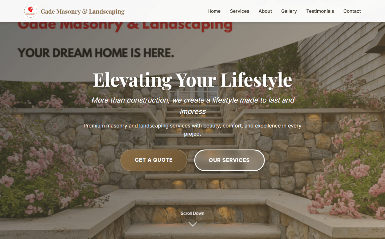 Gade Masonry and Landscaping preview