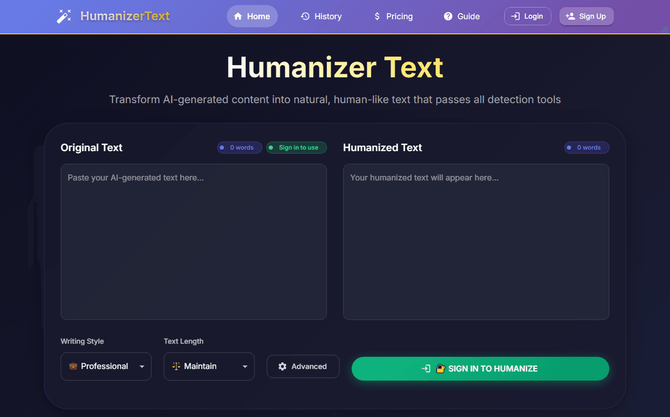 HumanizerText preview