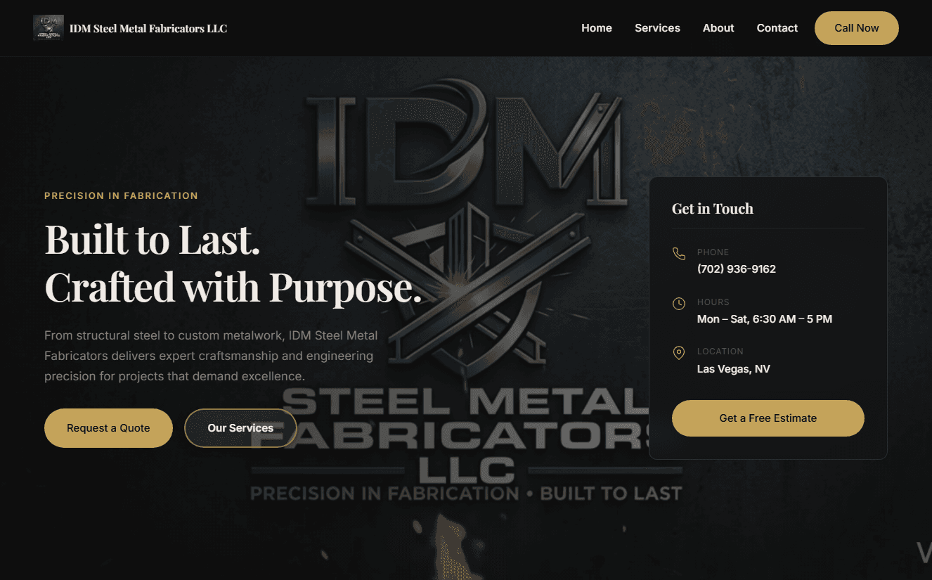 IDM Steel Metal Fabricators LLC preview