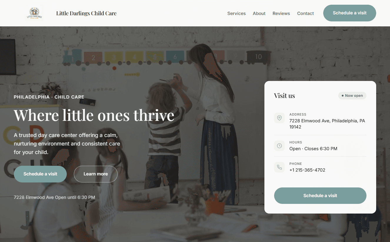 Little Darlings Child Care preview