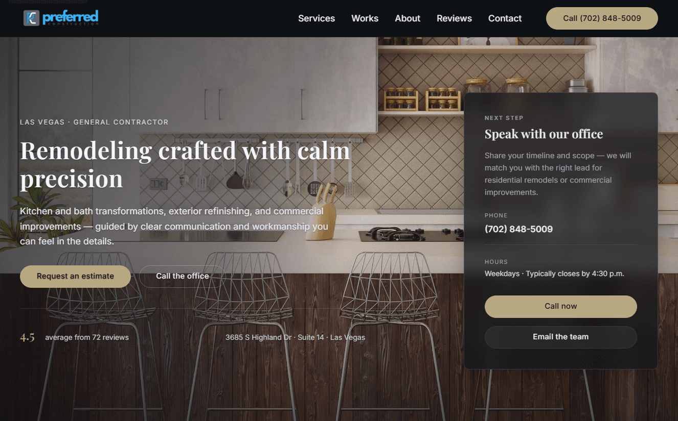 Preferred Construction LLC preview