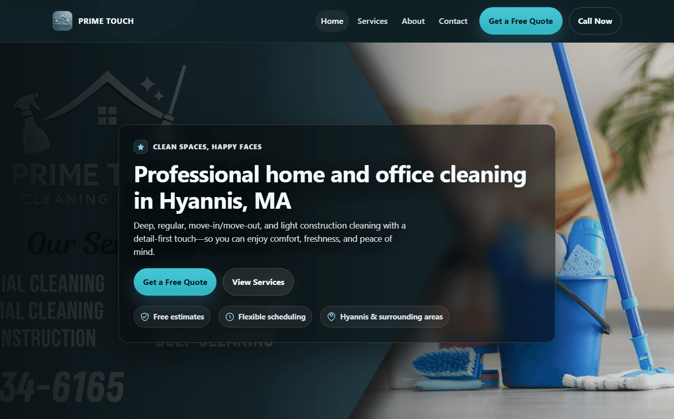 Prime Touch Cleaning Services preview